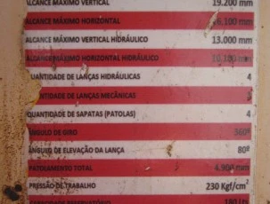 Caminhão Mercedes Bens 2726  Munk 35000