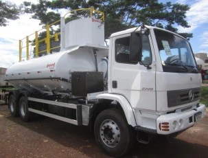 Caminhão Mercedes Bens Atron 2729 Tanque Gascom Pipa Bombeiro