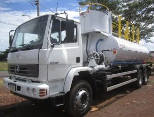 Caminhão Mercedes Bens Atron 2729 Tanque Gascom Pipa Bombeiro